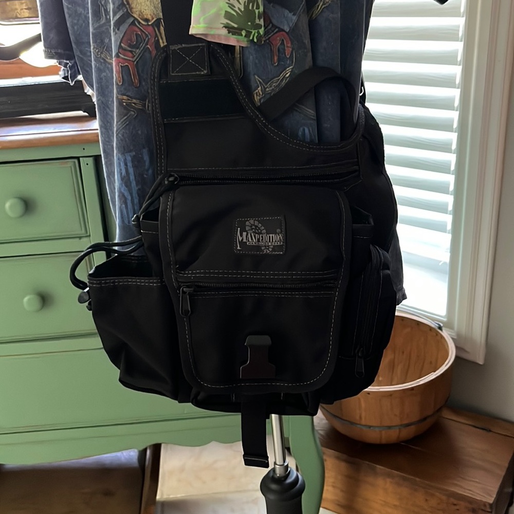 Maxpedition Hard Use Gear Black Bag